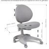 Дитяче крісло FunDesk Cielo Grey (6975788080299) зображення 10