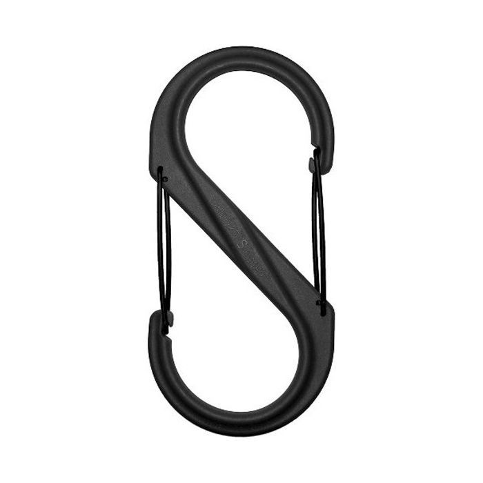 Карабин туристический Nite ize Plastic Carb S Biner Size 10 NI796 Black (4823082709403)