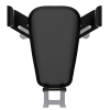Универсальный автодержатель ColorWay Soft Touch Gravity Holder Black (CW-CHG03-BK) изображение 3