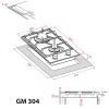Варочная поверхность Weilor GM 304 WH изображение 11