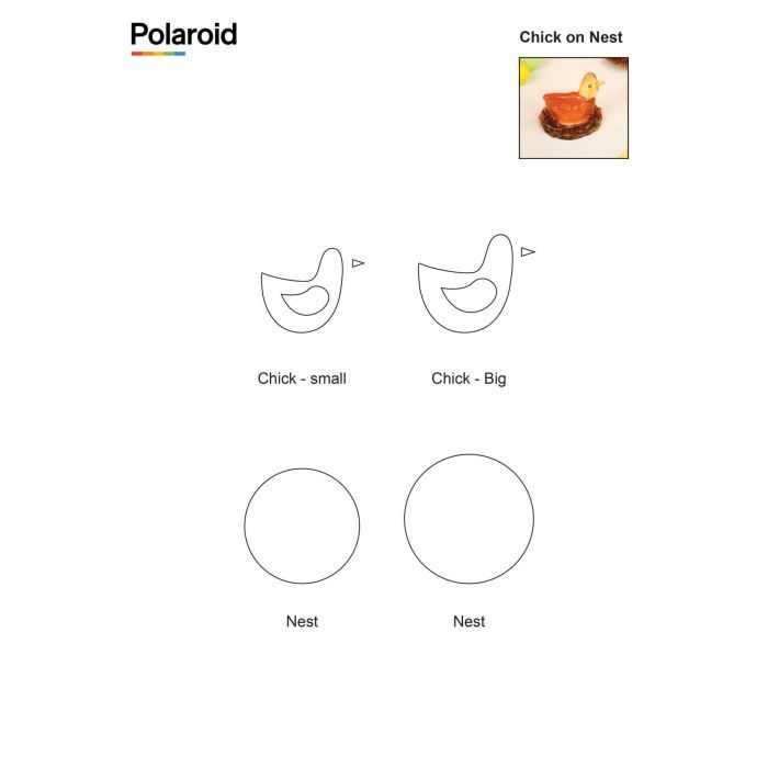 Стрижень для 3D-ручки Polaroid Candy pen, апельсин, помаранчевий (40 шт (PL-2506-00) зображення 10