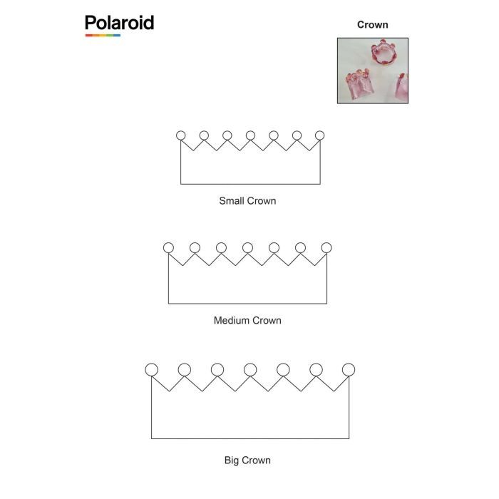 Стрижень для 3D-ручки Polaroid Candy pen, апельсин, помаранчевий (40 шт (PL-2506-00) зображення 12
