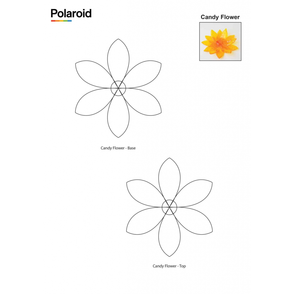 Стрижень для 3D-ручки Polaroid Candy pen, апельсин, помаранчевий (40 шт (PL-2506-00) зображення 7