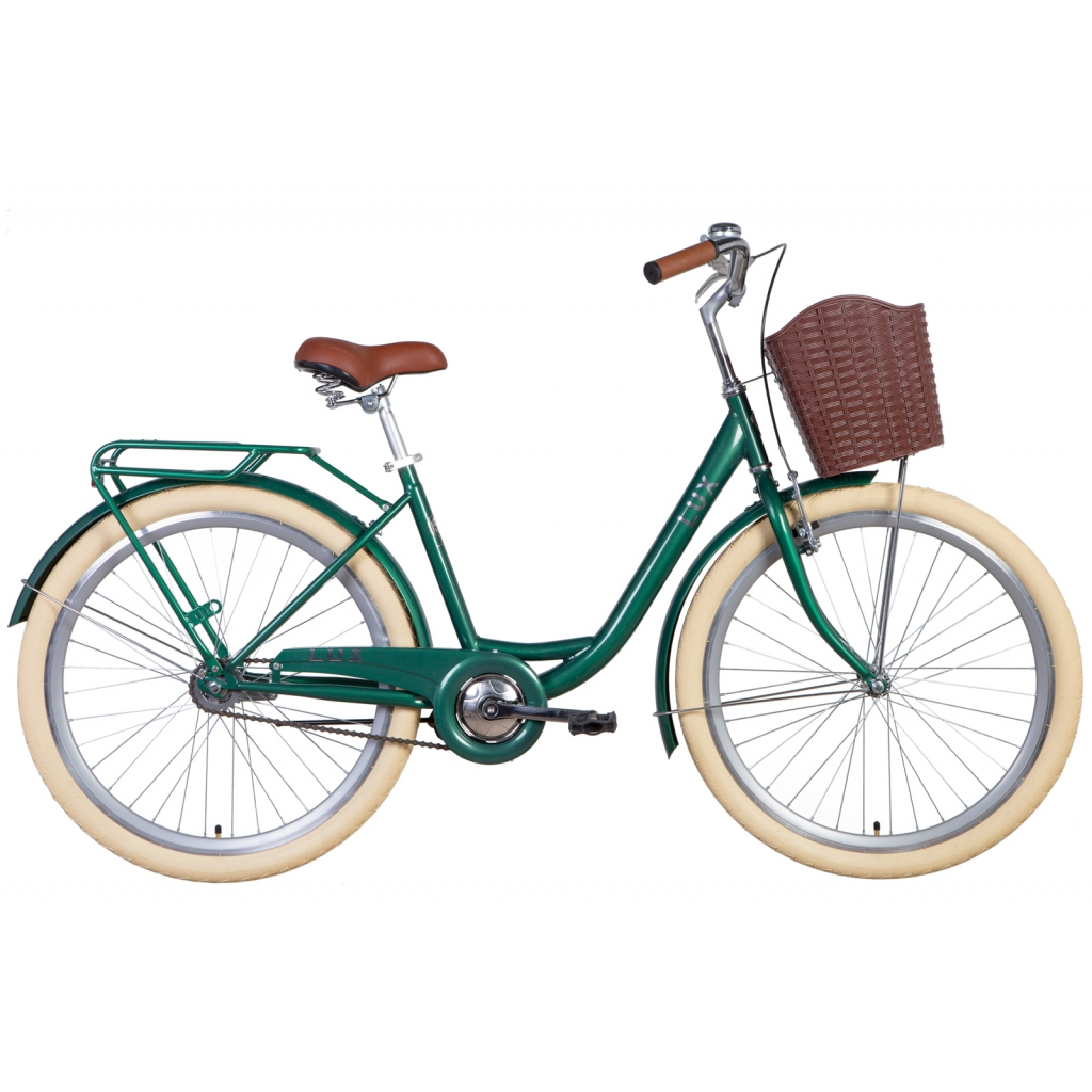 Велосипед Dorozhnik 26" LUX рама-17" 2021 Green (OPS-D-26-115)