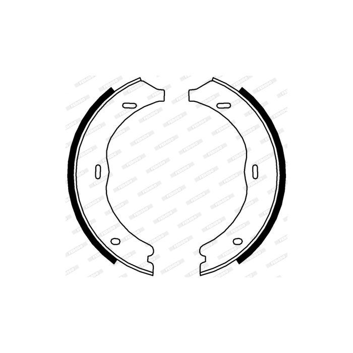 Гальмівні колодки FERODO FSB4003 зображення 2