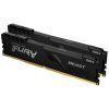 Модуль памяти для компьютера DDR4 16GB (2x8GB) 3200 MHz Fury Beast Black Kingston Fury (ex.HyperX) (KF432C16BBK2/16)