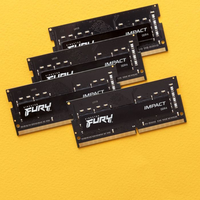 Модуль памяти для ноутбука SoDIMM DDR4 32GB (2x16GB) 3200 MHz Impact Kingston Fury (ex.HyperX) (KF432S20IBK2/32) изображение 5