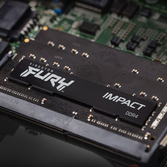 Модуль памяти для ноутбука SoDIMM DDR4 32GB (2x16GB) 3200 MHz Impact Kingston Fury (ex.HyperX) (KF432S20IBK2/32) изображение 6