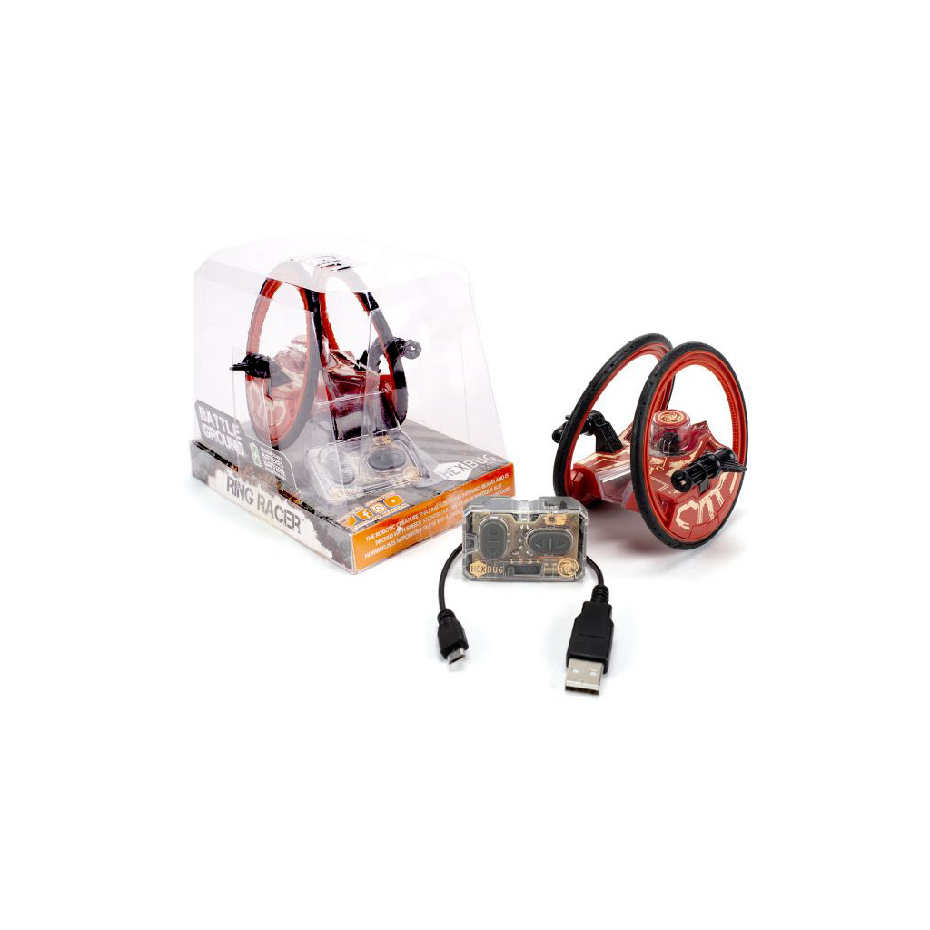 Интерактивная игрушка Hexbug Нано-робот Battle Ring Racer на ИК управлении красный (409-5649_red) изображение 2