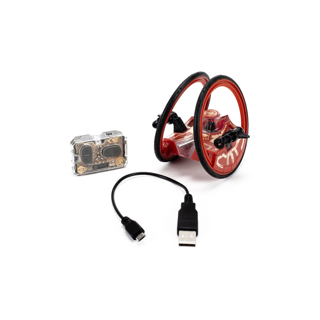 Интерактивная игрушка Hexbug Нано-робот Battle Ring Racer на ИК управлении красный (409-5649_red)