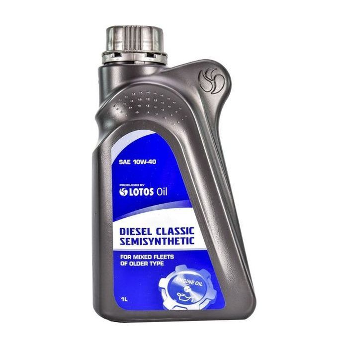 Моторное масло Lotos Diesel Classic Semisynt. 10w40 1л (2697)