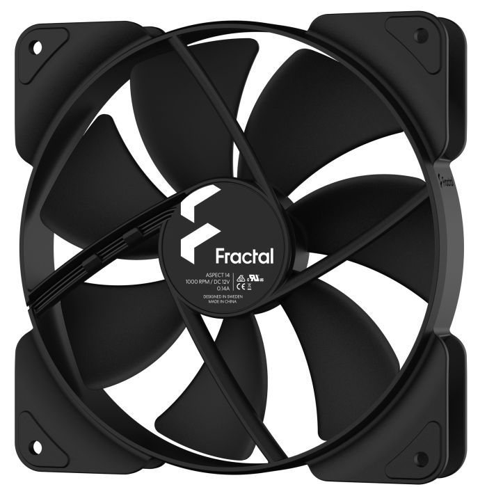 Кулер для корпуса Fractal Design Aspect 14 Black (FD-F-AS1-1401) изображение 2