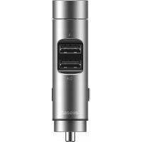 FM модулятор Baseus Energy Column Wireless MP3 Silver (CCNLZ-0S) зображення 2
