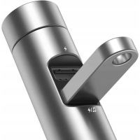 FM модулятор Baseus Energy Column Wireless MP3 Silver (CCNLZ-0S) зображення 7