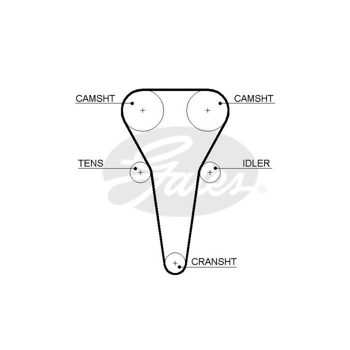 Ремень ГРМ Gates 5567XS