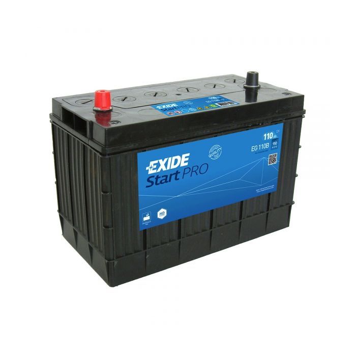 Аккумулятор автомобильный EXIDE Start PRO 110A (EG110B)