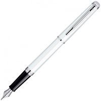Ручка перьевая Waterman HEMISPHERE White CT  FP F (12 062) изображение 3