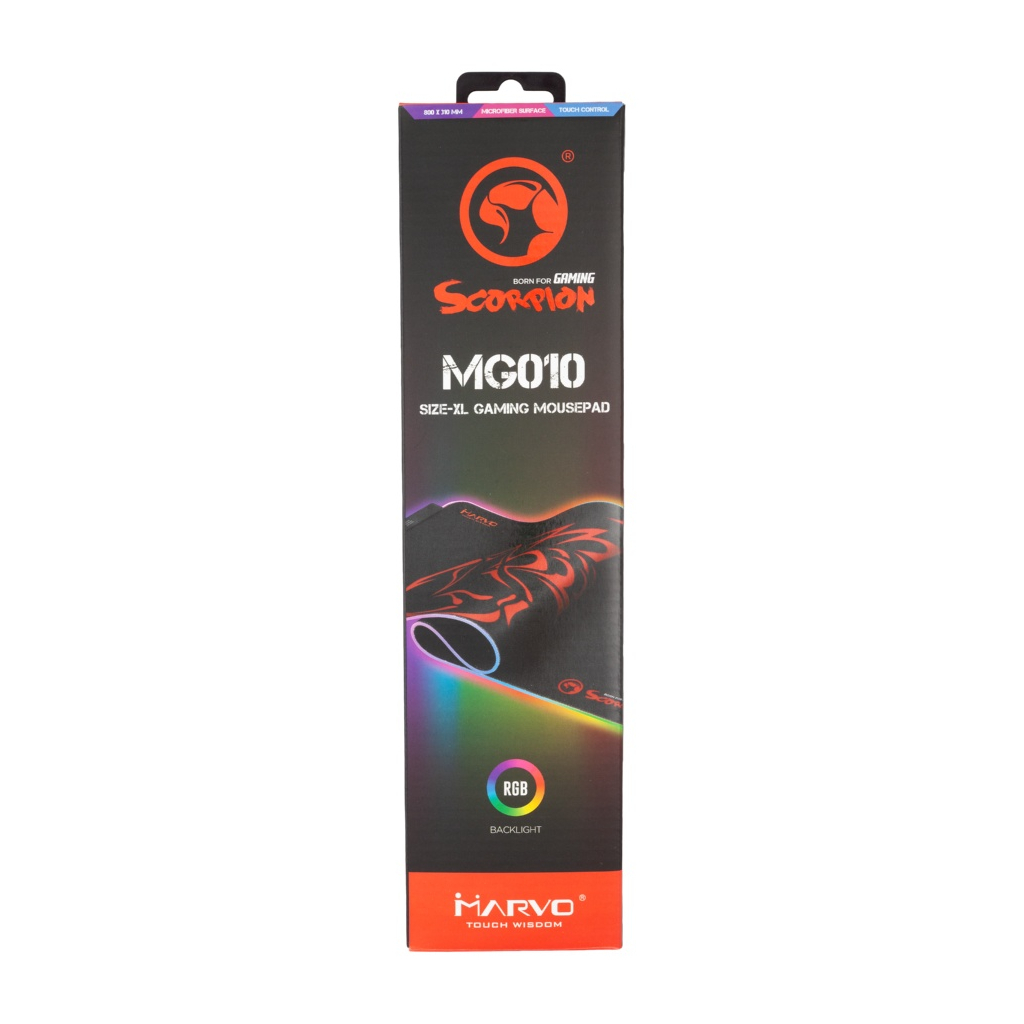 Килимок для мишки Marvo MG10 XL RGB lighting зображення 5