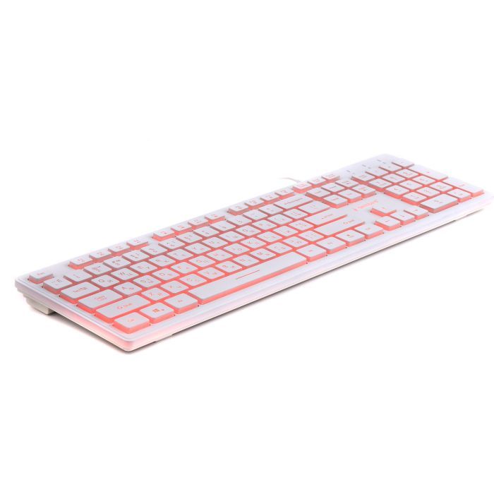 Клавиатура Gembird KB-UML3-01-W-UA USB White (KB-UML3-01-W-UA) изображение 4