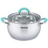 Кастрюля Pepper Apple Mint 16x9,5 см 2,2 л PR-1108-16 (107777)