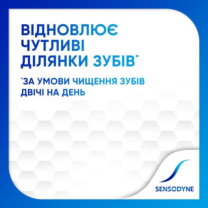 Зубна паста Sensodyne Відновлення та Захист 75 мл (5054563099983/5054563125774) зображення 5