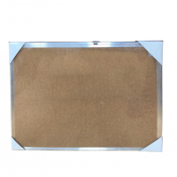 Photos - Dry Erase Board / Flipchart H-Tone Офісна дошка  коркова 45х60 см, алюмінієва рамка (BOARD-HT-JJ41122-2 