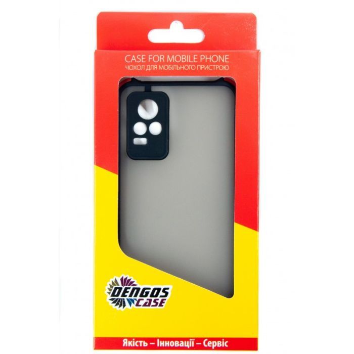 Чехол для мобильного телефона Dengos Matte Bng Vivo V21e (black) (DG-TPU-BNG-17) изображение 5