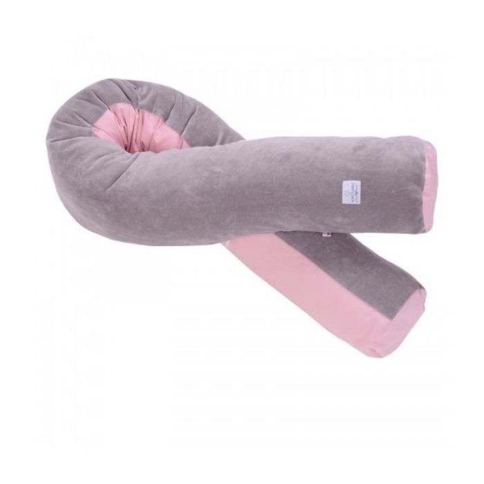 Подушка Верес для кормления "Comfort Long Velour taupe-rose" 170*52 (302.01.4) изображение 2
