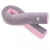 Подушка Верес для кормления "Comfort Long Velour taupe-rose" 170*52 (302.01.4) изображение 2