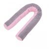 Подушка Верес для кормления "Comfort Long Velour taupe-rose" 170*52 (302.01.4)