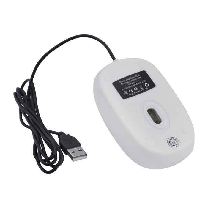 Мышка Gemix GM145 USB White (GM145Wh) изображение 6