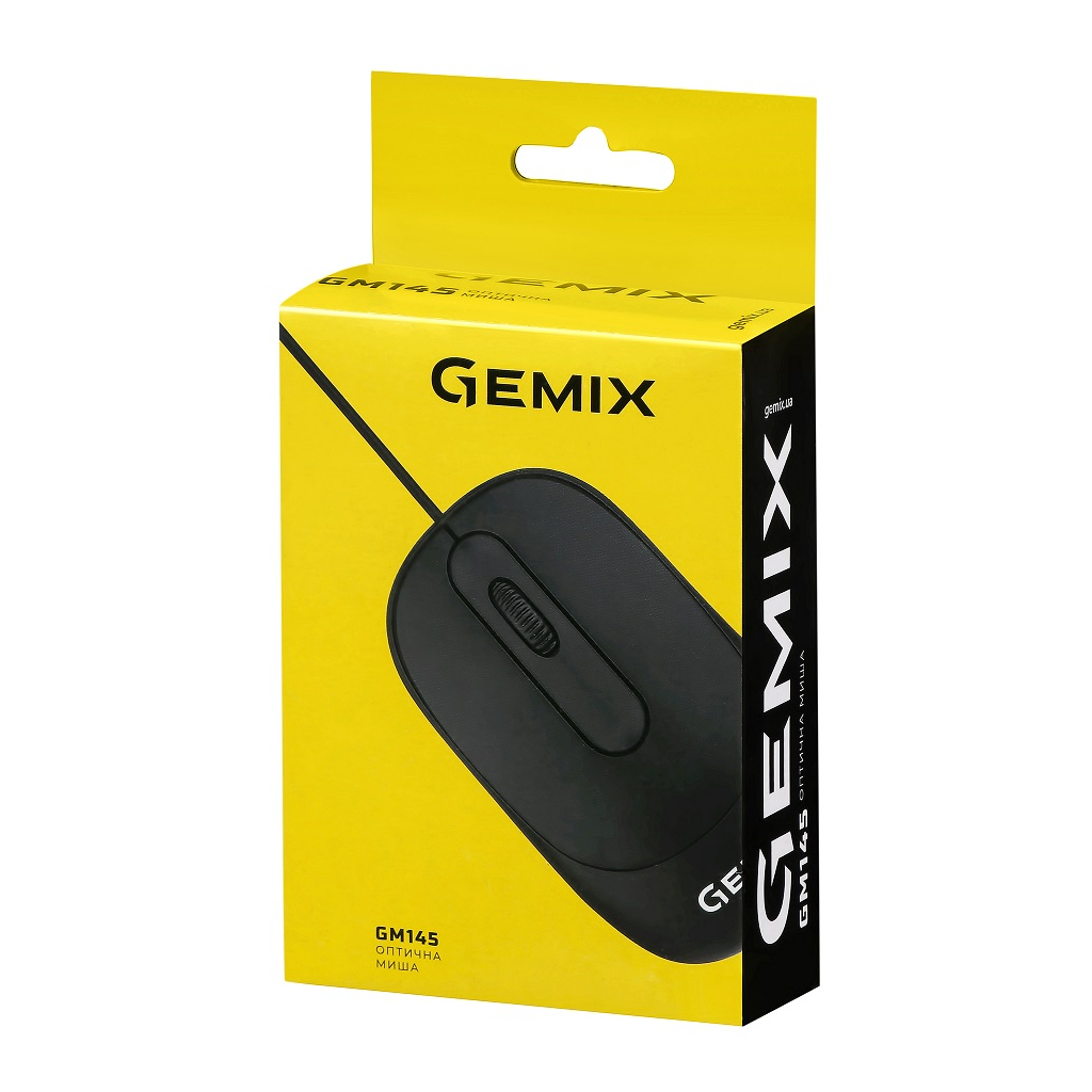 Мишка Gemix GM145 USB White (GM145Wh) зображення 7