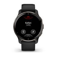 Смарт-годинник Garmin Venu 2 Plus, Black + Slate, GPS (010-02496-11) зображення 2