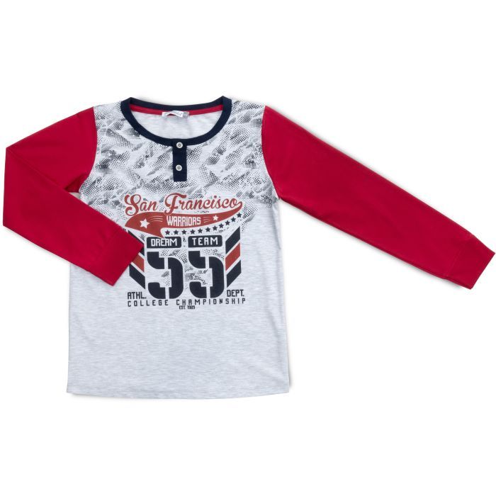 Піжама дитяча Matilda "DREAM TEAM" (9048-3-122B-gray) зображення 2