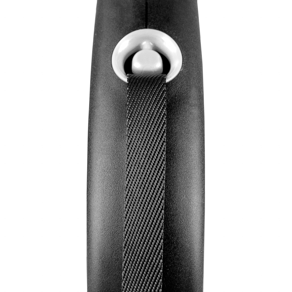 Повідок для собак Flexi Black Design М стрічка 5 м (рожевий) (4000498034019) зображення 2