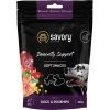 Лакомство для собак Savory для укрепления иммунитета, утка и шиповник 200 г (4820232631331)