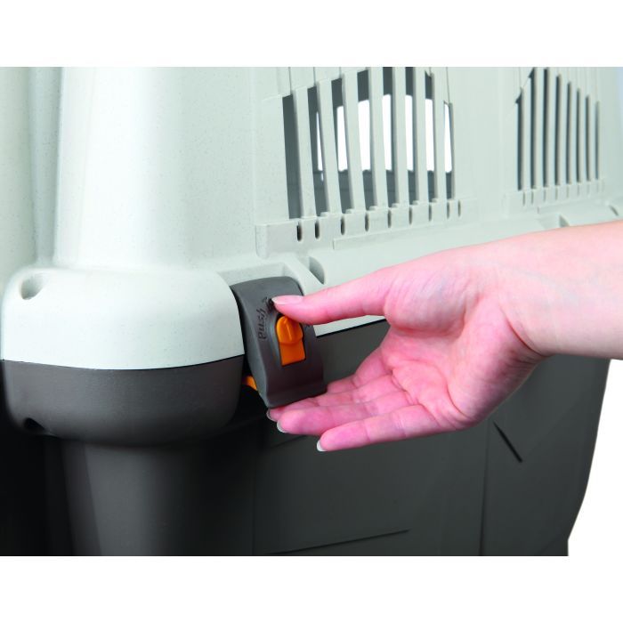 Переноска для животных Trixie Skudo 6 63х70х92 см до 40 кг (коричневая) (8022967045070) изображение 3