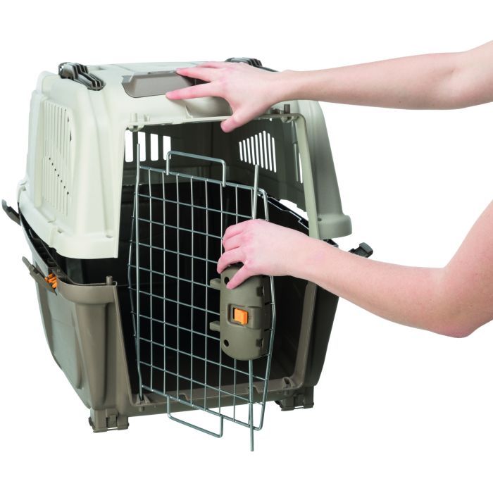 Переноска для животных Trixie Skudo 6 63х70х92 см до 40 кг (коричневая) (8022967045070) изображение 4