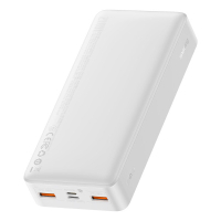 Батарея универсальная Baseus Bipow 20000mAh, PD/20W, QC3.0/USB-C, 2*USB-A/3A(max.), white (PPDML-M02) изображение 3