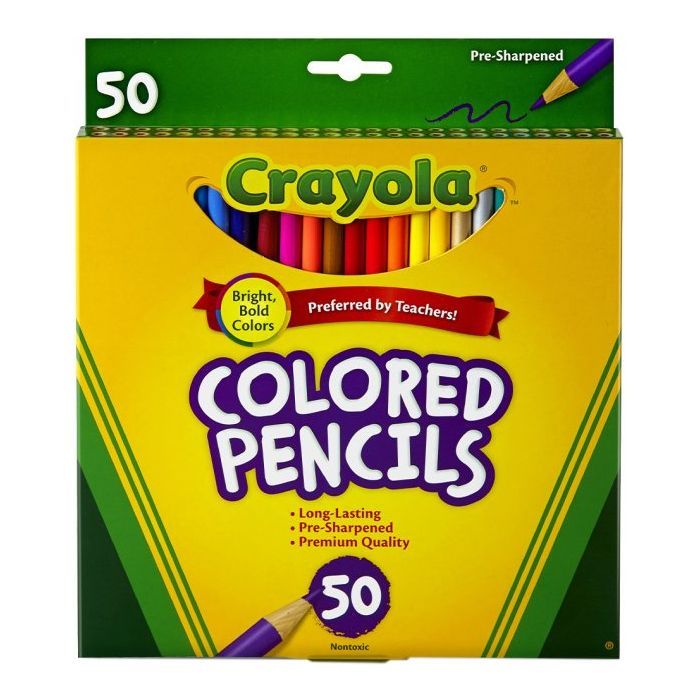 Олівці кольорові Crayola 50 шт (68-4050)