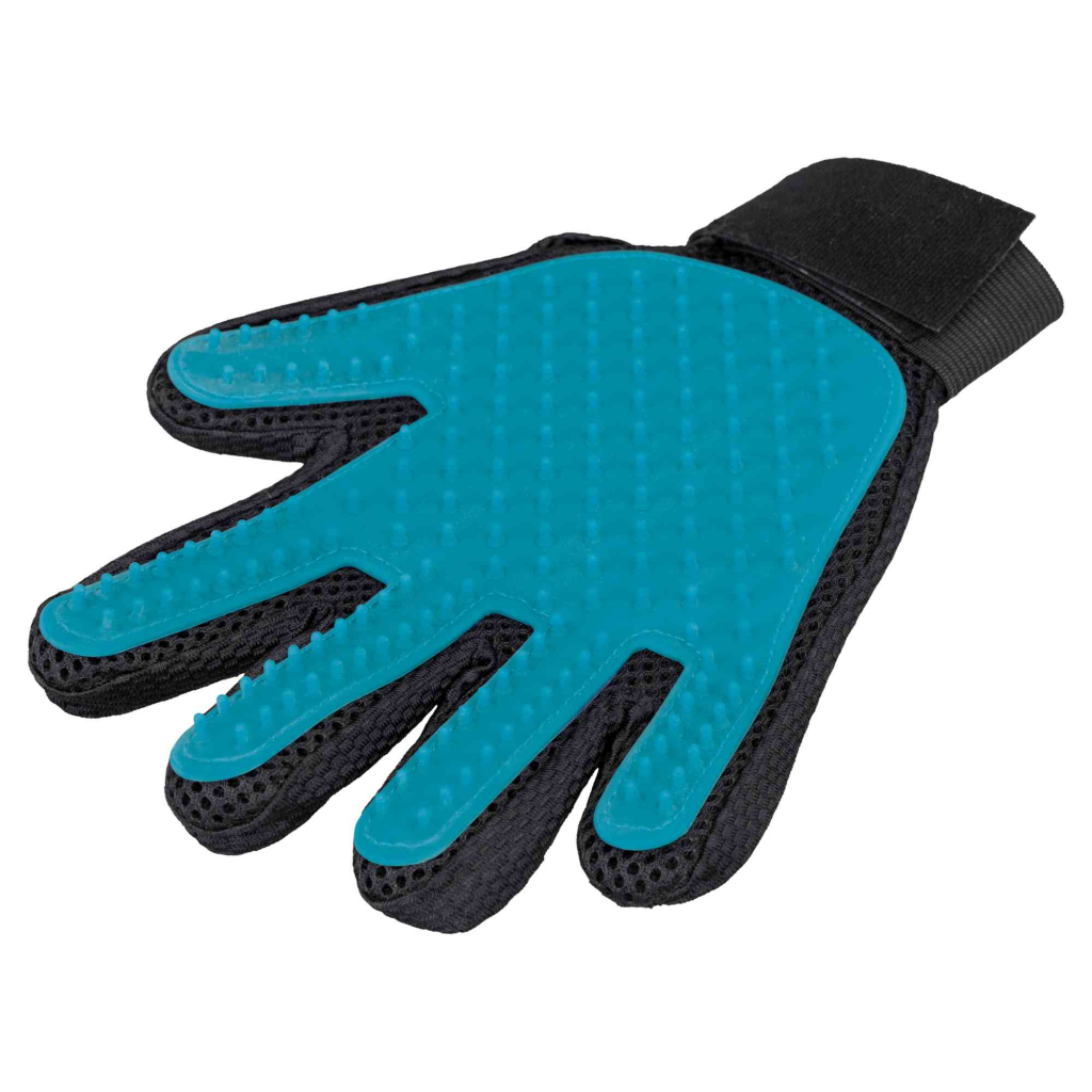 Гребінець для тварин Trixie рукавичка для вичісування шерсті 16х24 см (4011905233932) зображення 2