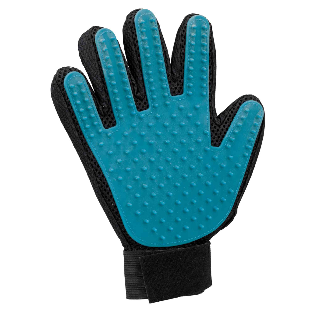 Расческа для животных Trixie перчатка для вычесывания шерсти 16х24 см (4011905233932)
