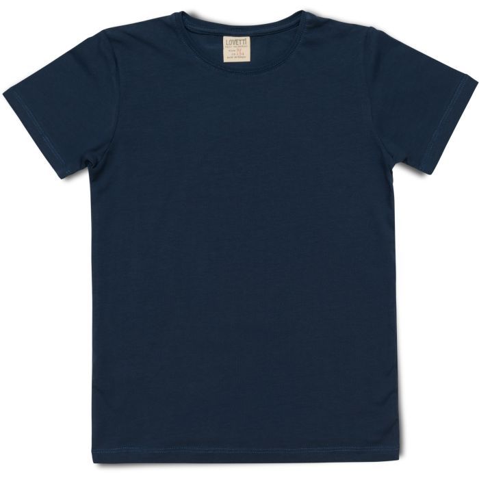 Футболка детская Lovetti базовая (3030-140-blue)