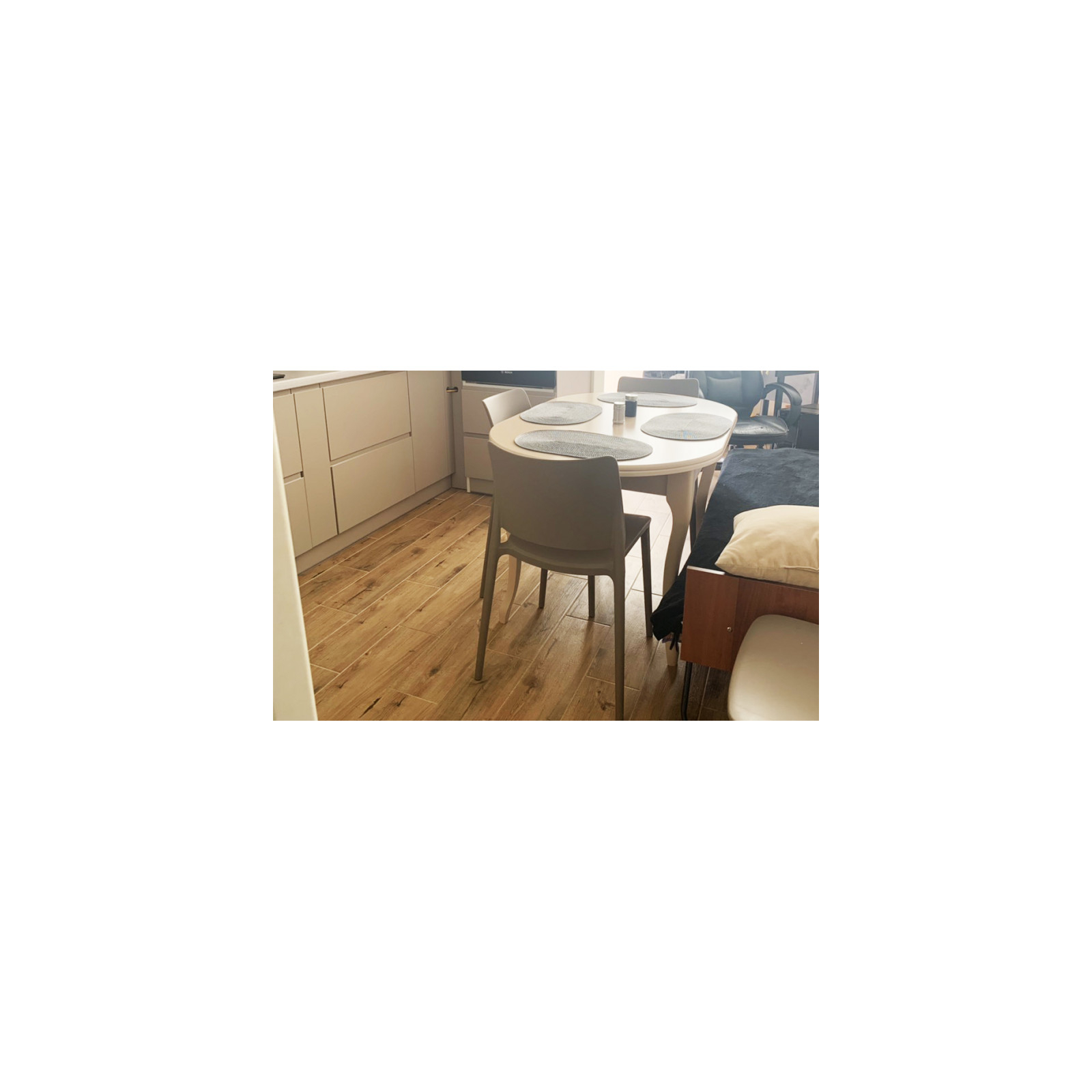 Кухонный стул PAPATYA Joy-S серо-коричневый (4785) изображение 2