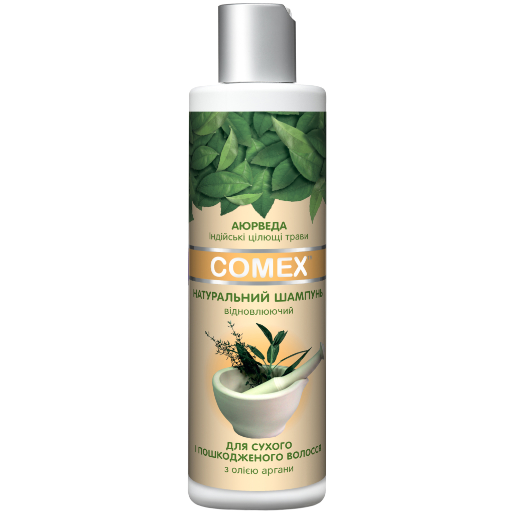 Шампунь Comex натуральный для сухих и поврежденных волос 250 мл (4820230950496)