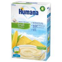 Детская каша Humana молочно кукурузно сухое 200 г (4031244775610)