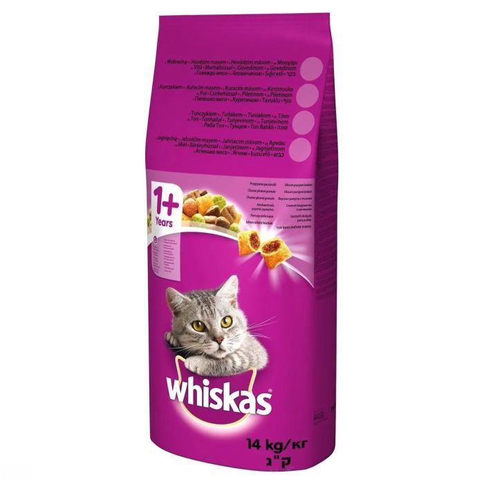 Сухой корм для кошек Whiskas с курицей 14 кг (5900951014352)
