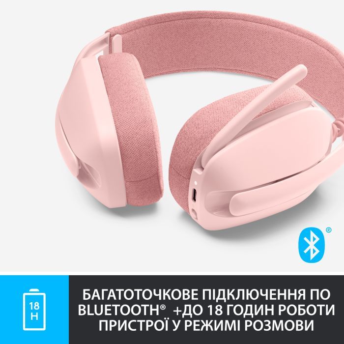 Наушники Logitech Zone Vibe 100 Wireless Off-White (981-001219) изображение 5