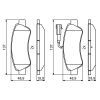 Гальмівні колодки Bosch 0986494994 зображення 2