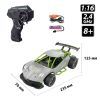 Радиоуправляемая игрушка Sulong Toys Speed racing drift – Aeolus (серый, 1:16) (SL-284RHG) изображение 5